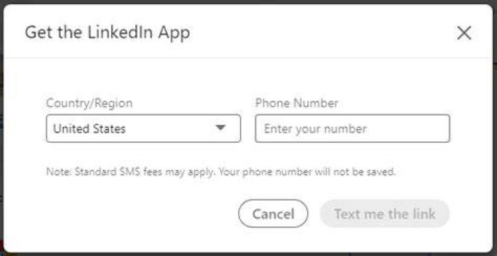 Can I download LinkedIn app on my laptop?