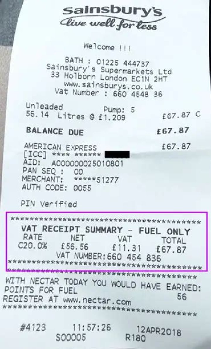 Can I get VAT back on food?