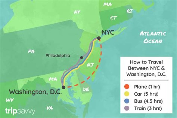 Can you do a day trip from New York to Washington?