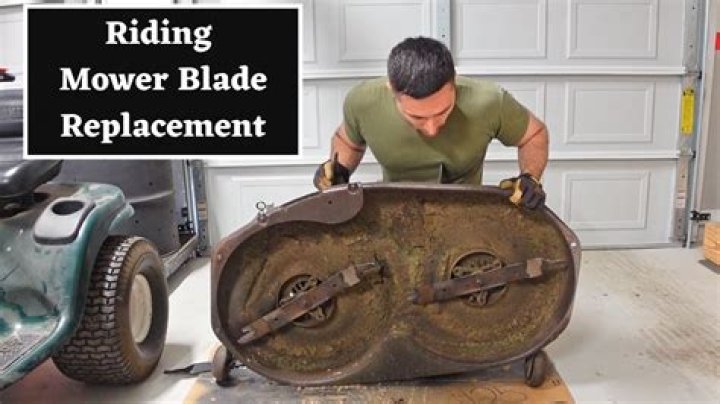 Can you put any blade on a lawn mower?