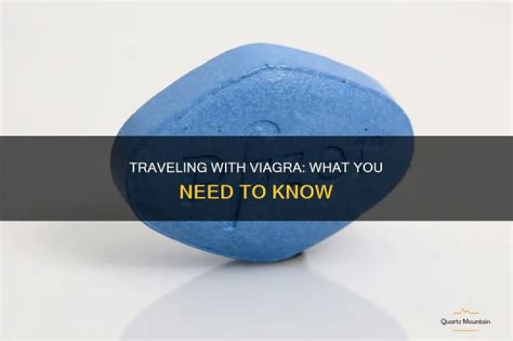 Can you travel with Viagra on a plane?