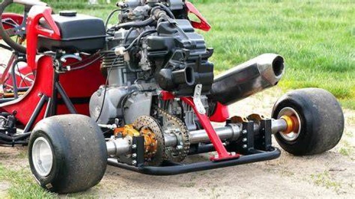 Can you use a motorcycle engine in a go-kart?