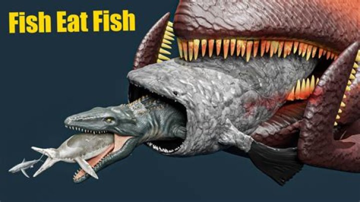 Do fish eat human feces?