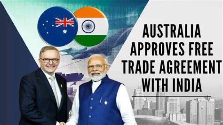 Does Australia have a free trade agreement with India?