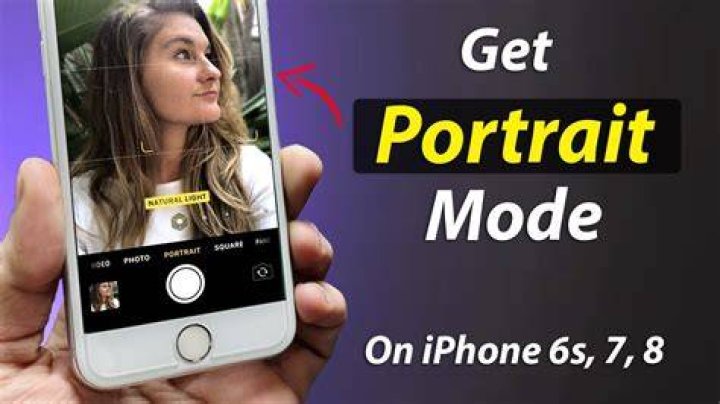 Does iPhone 6S have portrait mode?
