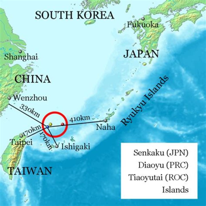 Does Taiwan claim the Senkaku islands?