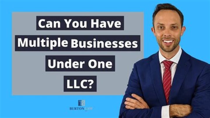 How can I run two businesses under one company?