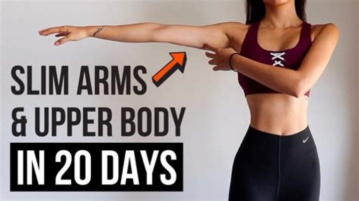 How can I slim my arms without bulking up?