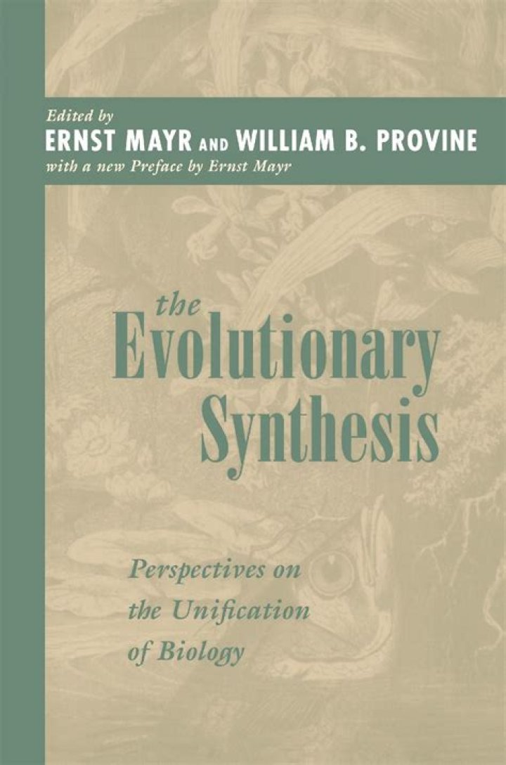How did Ernst Mayr contribute to the theory of evolution?