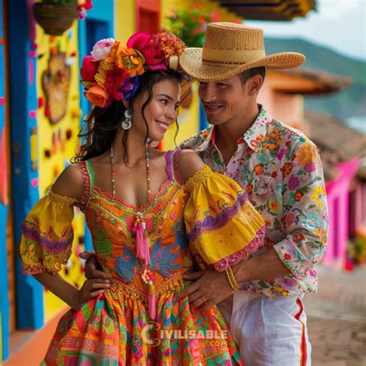 How do Colombians greet each other?