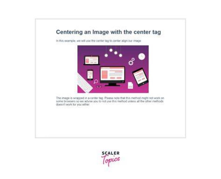 How do I center an image in Blogger?