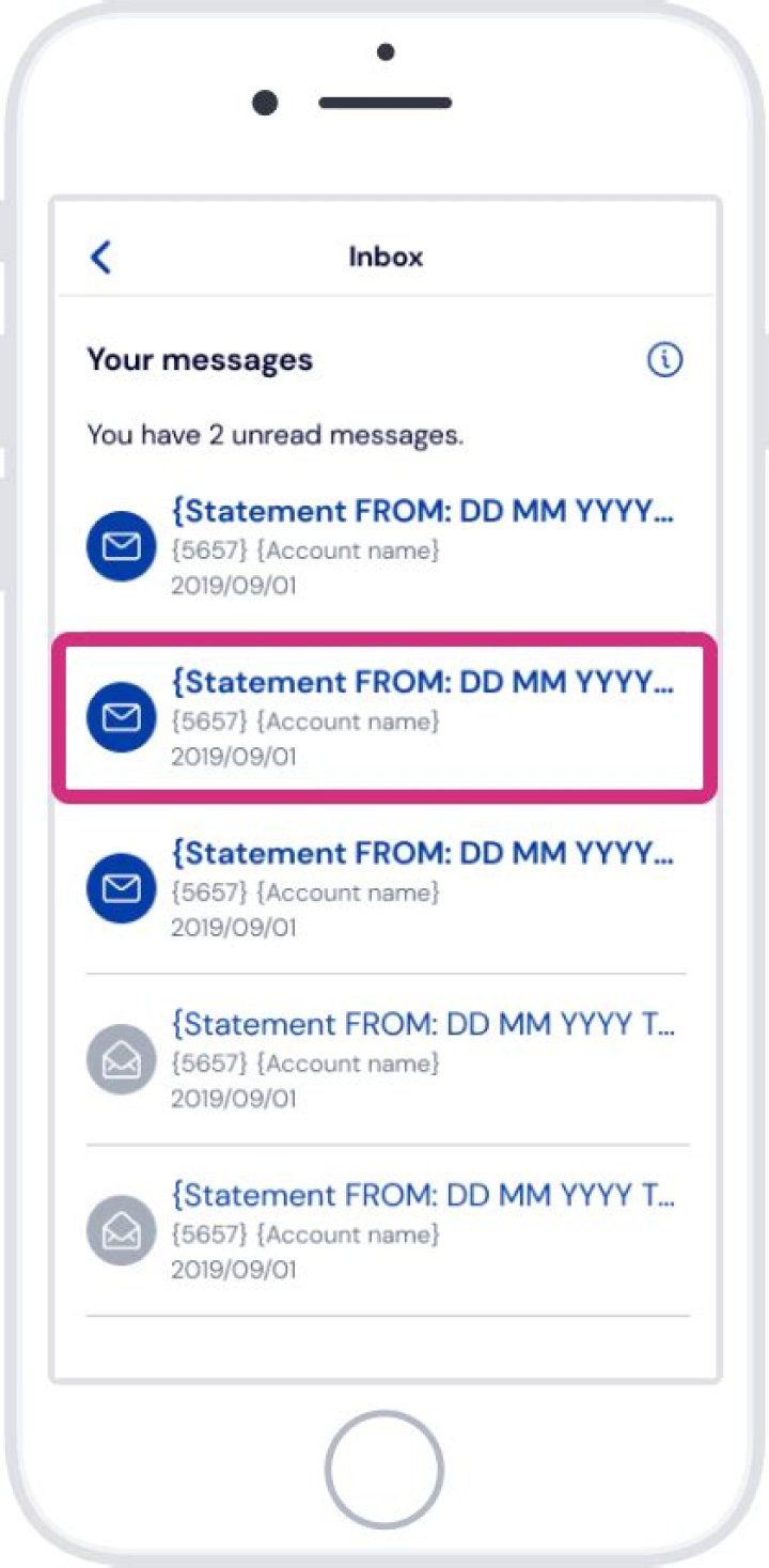 How do I download statements from TSB app?