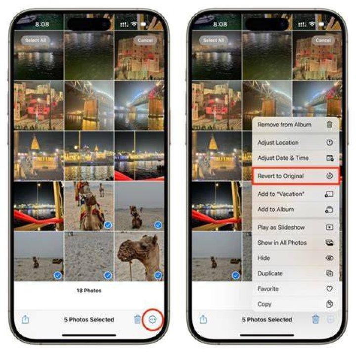 How do I edit photos on my iPhone 6?