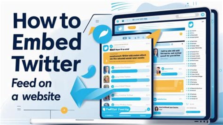 How do I embed a live twitter feed?
