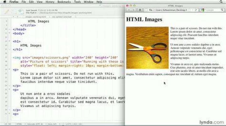 How do I make text flow around an image in CSS?