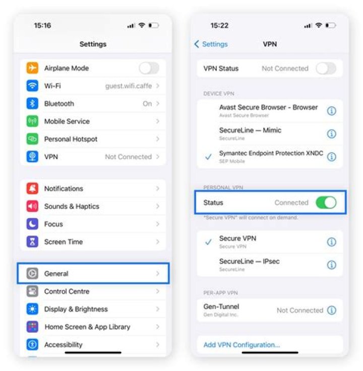 How do I setup a Cisco VPN on my iPhone?