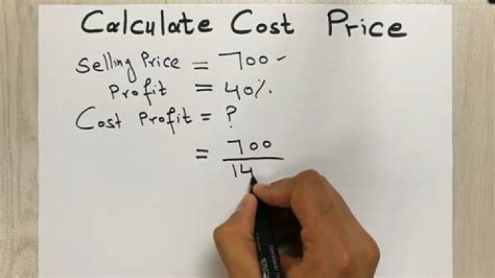 How do you calculate cost per ounce?