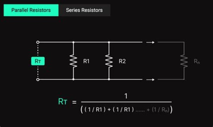 How do you calculate resistors in a parallel circuit?