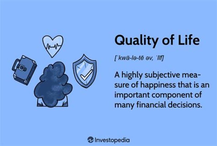 How do you define quality of life?