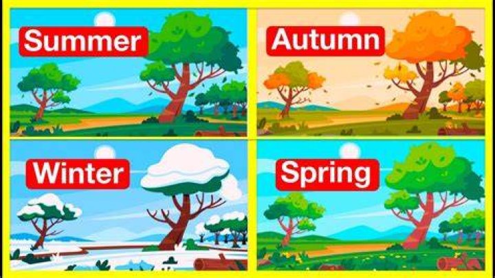 How do you describe seasons?