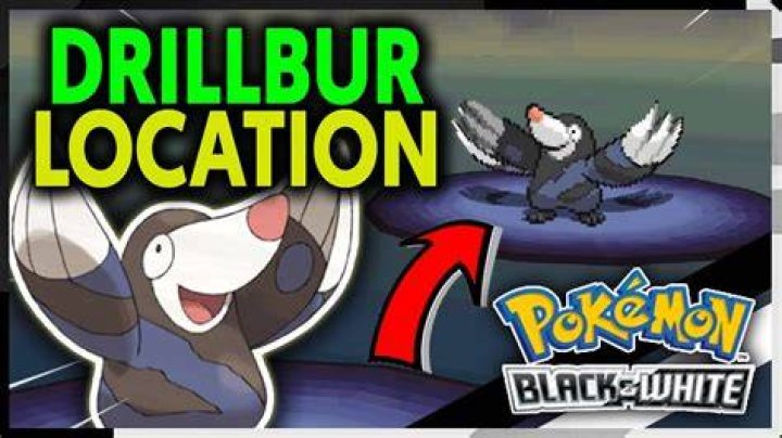 How do you get Drilbur in Pokemon White?