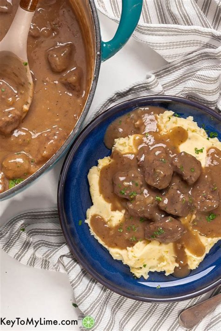 How do you make tough beef tips tender?