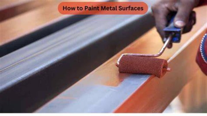 How do you paint on metal?