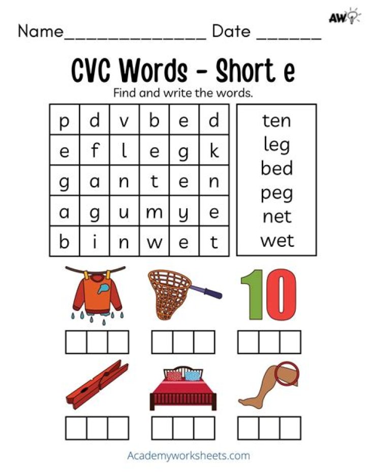 How do you teach the short e?