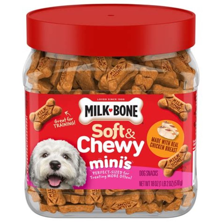 How many calories are in a large Milk-Bone dog biscuit?