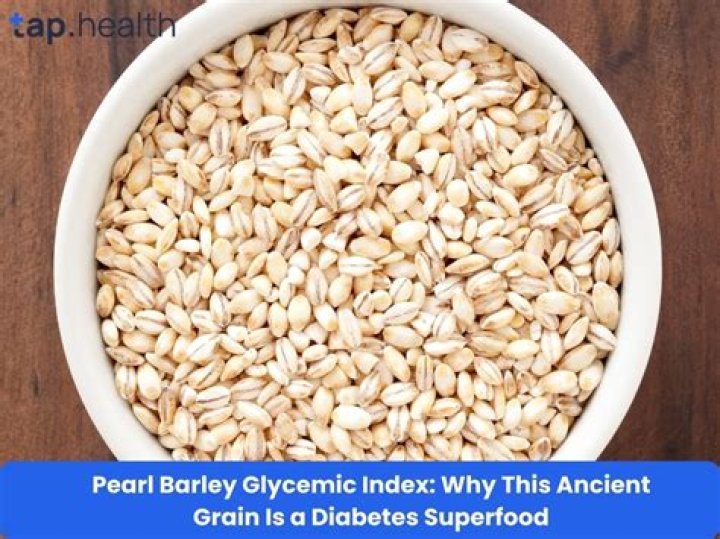 How many calories are in pearl barley?