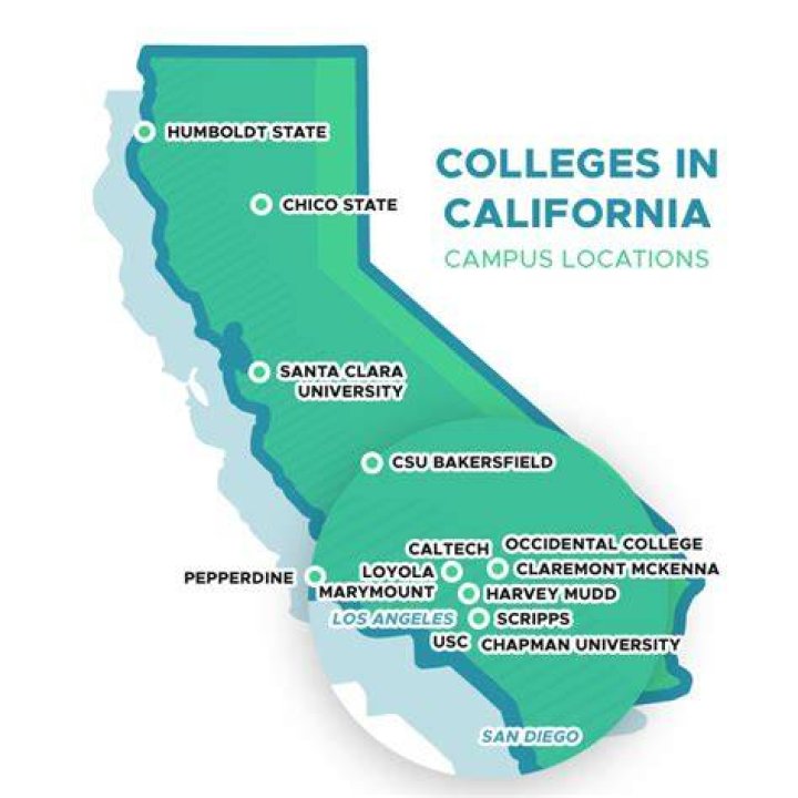 How many colleges are in the DC area?