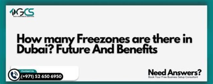 How many Freezones are there in Dubai?