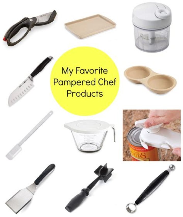 How many Pampered Chef products are there?