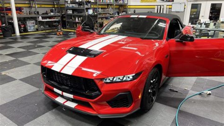 How much are stripes on a Mustang?