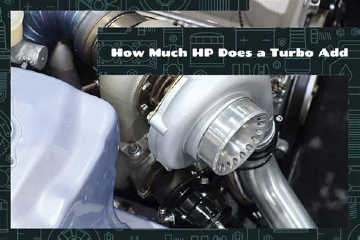 How much HP does a K04 turbo add?