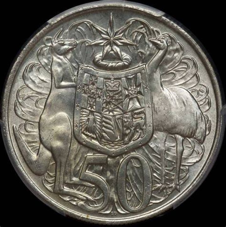 How much is a 1966 Australian 50 cent piece worth?