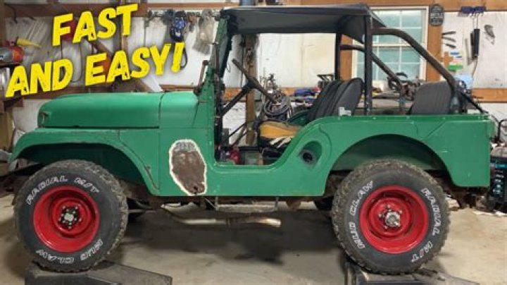 How much is a CJ5 jeep worth?
