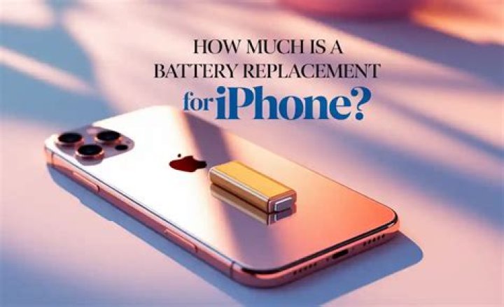 How much is a iPhone 5 battery cost?