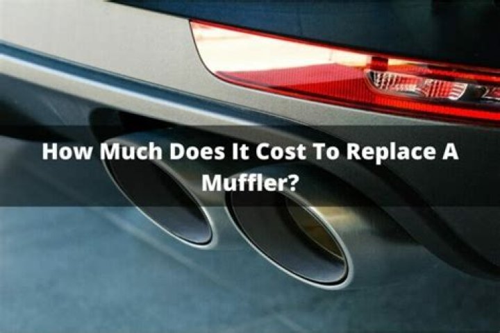 How much should a muffler cost?