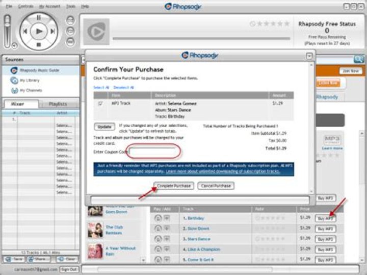 How to download Rhapsody music to MP3?
