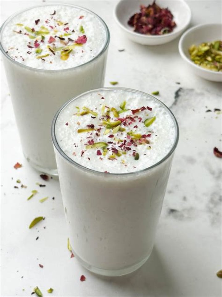 How to make Indian Lassi (yogurt drink)?
