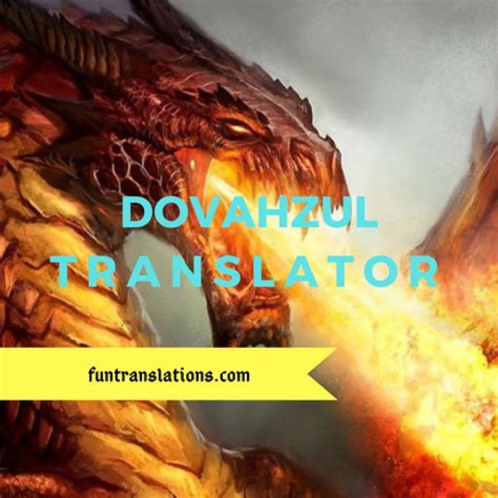 Is Dovahzul a real language?