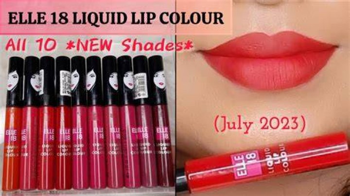 Is Elle 18 lipstick good for lips?