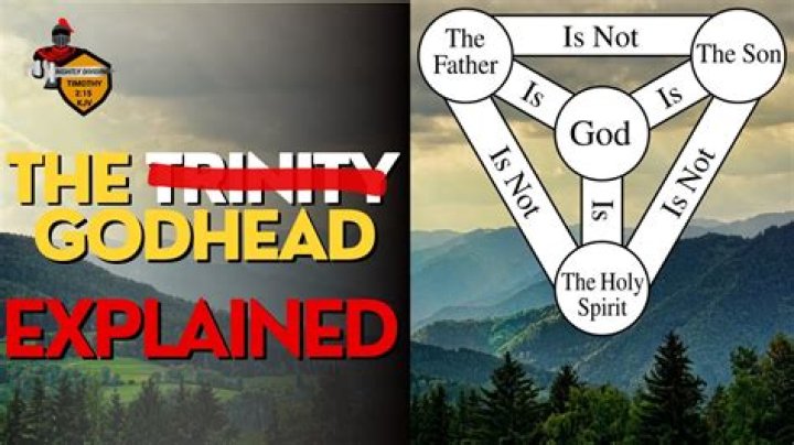 Is Godhead and Trinity the same?