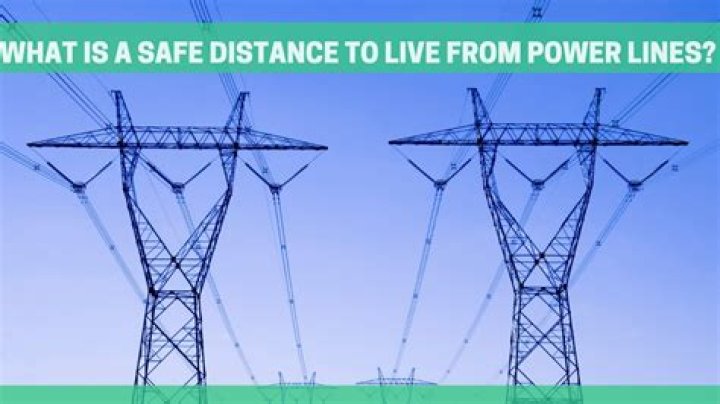 Is it safe to live near electrical pylons?