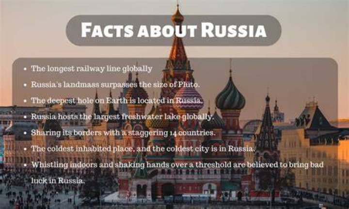 What are facts about Russia?