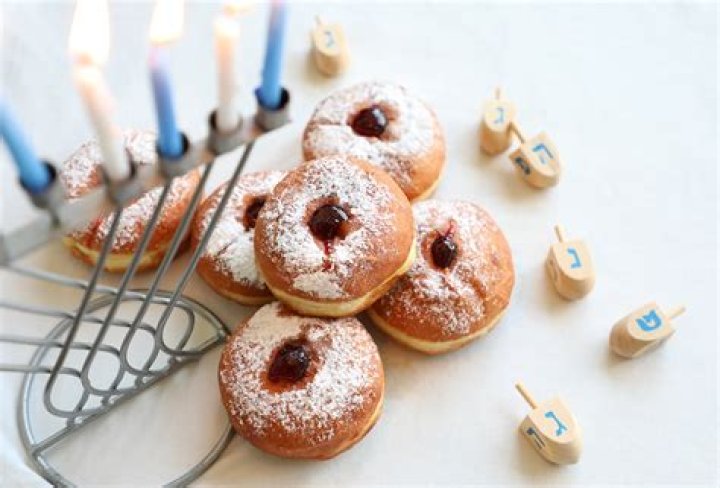 What are jelly donuts for Hanukkah called?