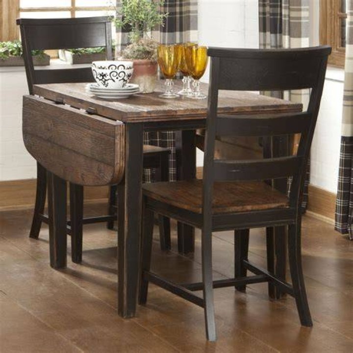 What are small kitchen tables called?