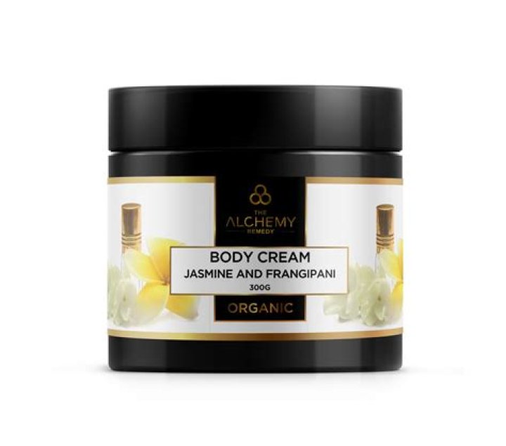 What are the ingredients for organic body cream?