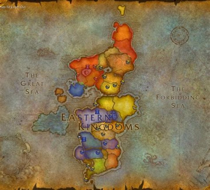 What areas are Cataclysm in WOW?